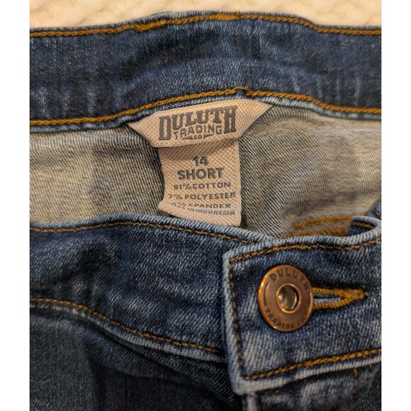 Duluth Trading Co Denim - Duluth Trading Co. Women’s Jeans 14 Short • Stretch Denim • Straight Leg